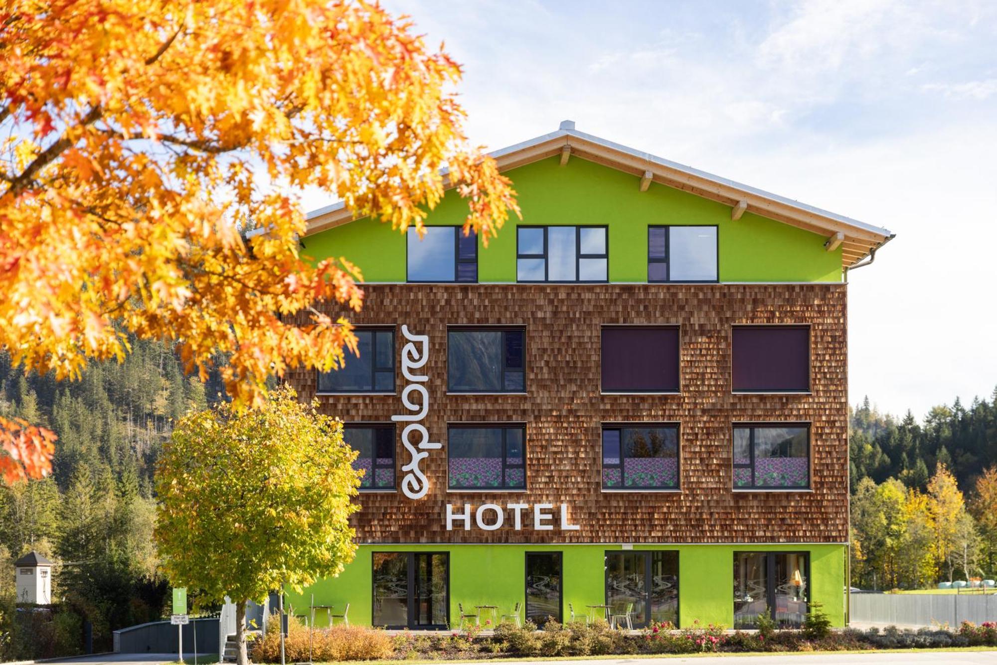 Explorer Hotel Hinterstoder Exterior photo